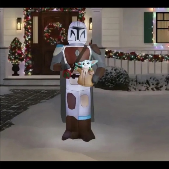 Disney Holiday Star Wars Mandalorian And Grogu Baby Yoda Christmas